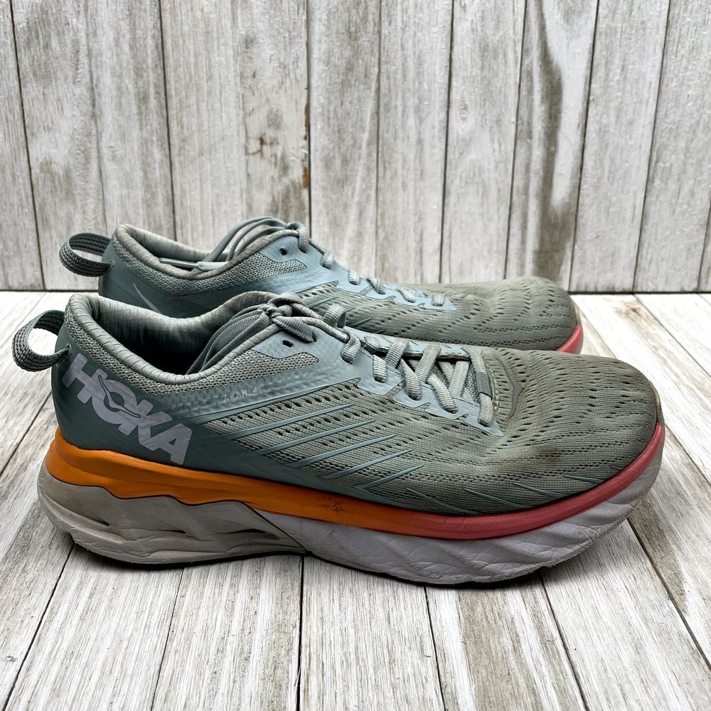 Hoka One One Womens Arahi 4 1106474 BHLR Blue Running Shoes Sneakers Size 9